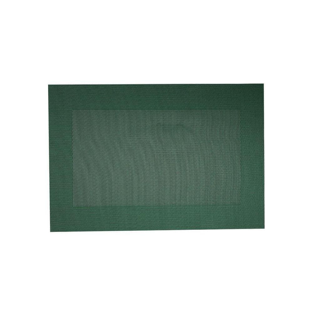 Lugar Americano Frame 45X30Cm Verde Prático Resistente
