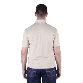 Camisa Uniforme Gola Polo de Piquet - Areia