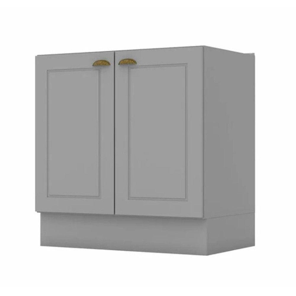 Armário Aéreo Henn 2 Portas 80Cm Mdf