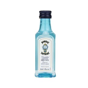 Gin Importado Bombay Miniatura 50 ml
