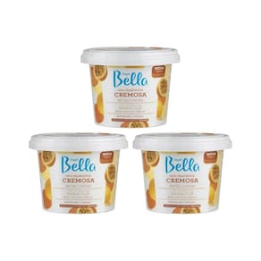 Depilatorio Depil Bella Cera 200G Micro Maracuja - Kit C/3Un