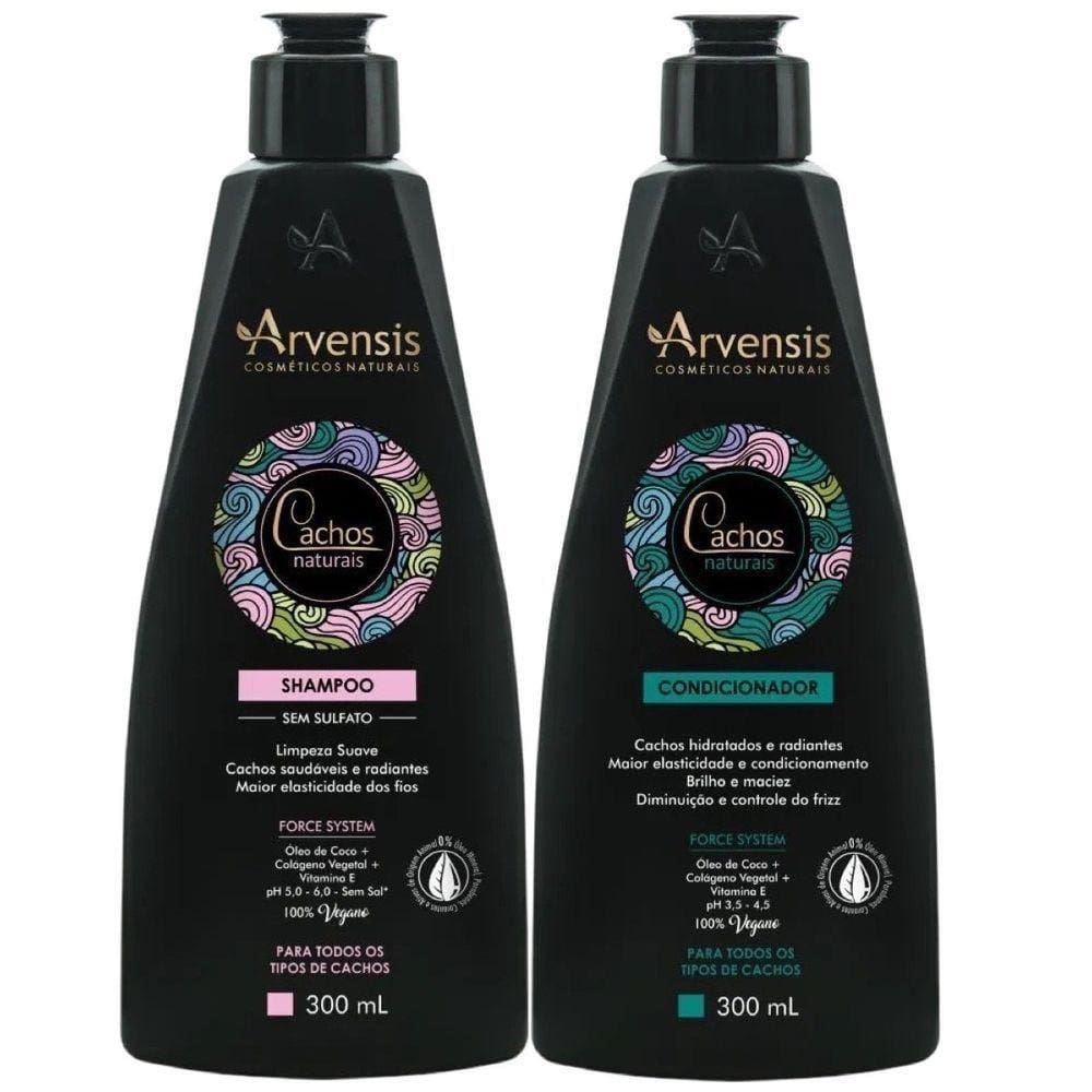 Kit Arvensis Para Cachos Shampoo E Condicionador 2x300ml