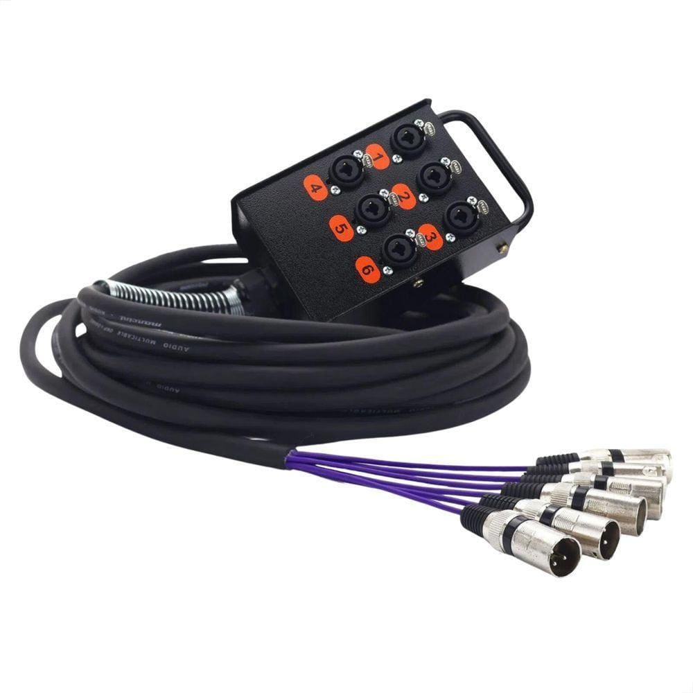 Medusa 6 Vias Com Conectores Combo - 20 Metros