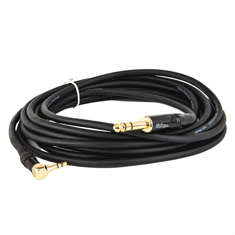 Cabo Adaptador P2 Estereo 90° Para P10 Estereo - 1 Metro