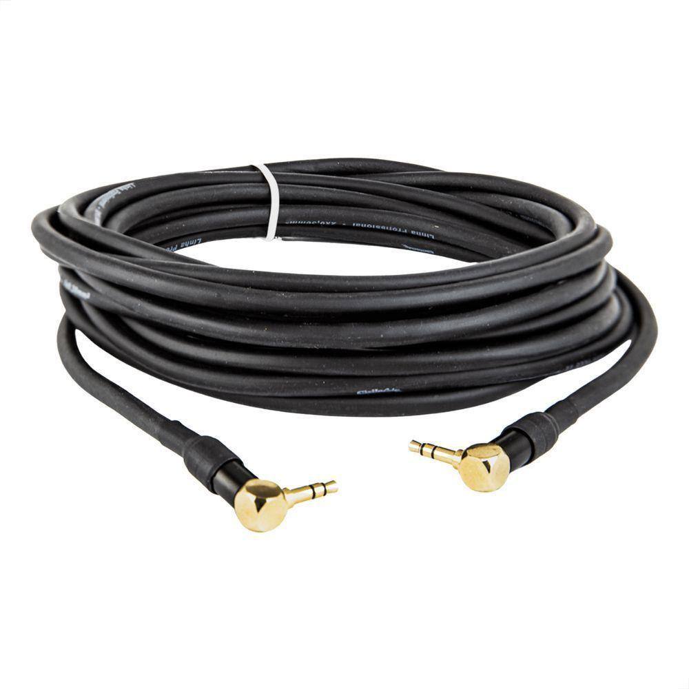 Cabo Adaptador P2 Estereo 90° Para P2 Estereo 90° - 50 Cm