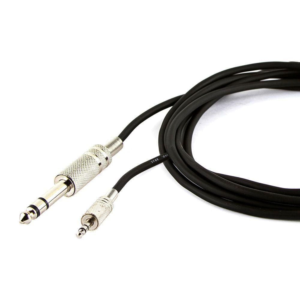 Cabo P2 Para P10, Estereo Metal - 10 Metros
