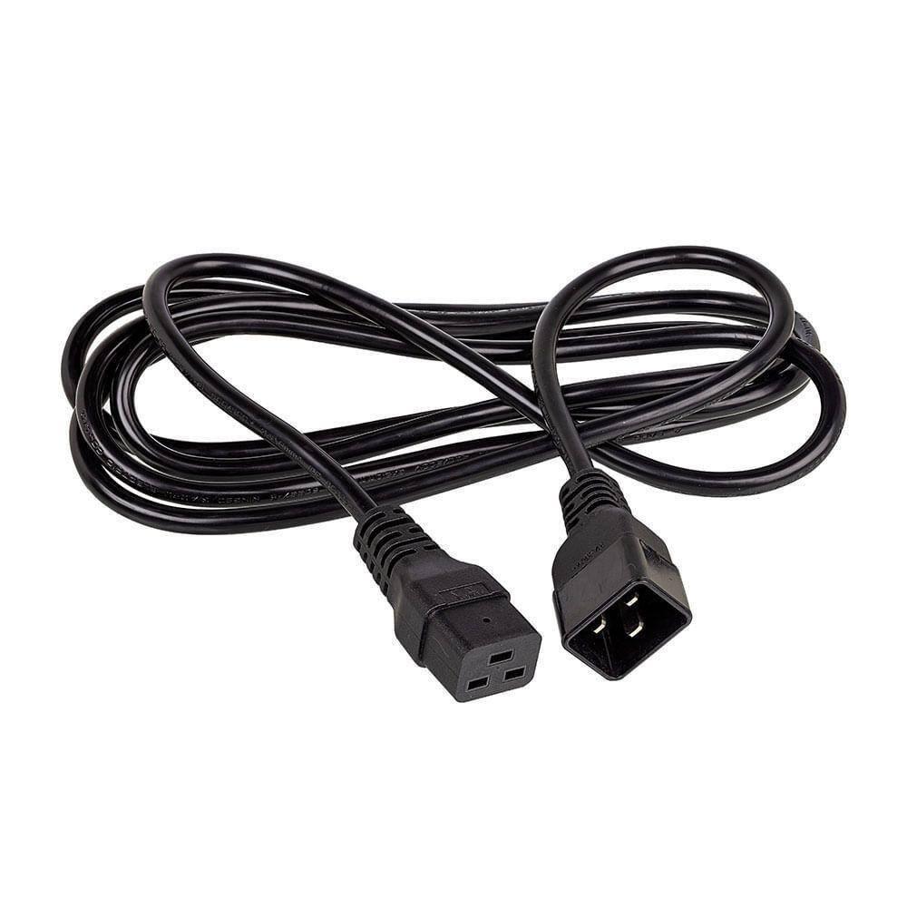 Extensão De Cabo De Força Iec C20-c19 - 3 Metros