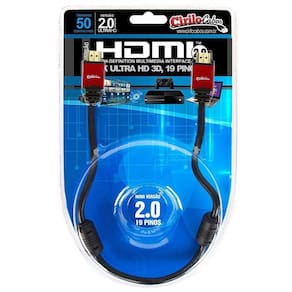 Cabo Hdmi 2.0, 19 Pinos 4k, Ultra Hd, 3d - 50 Cm