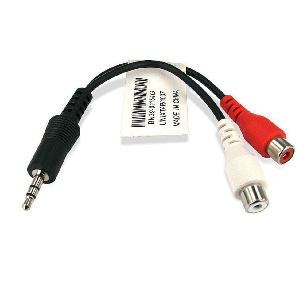 Cabo P2 Para 2 Fêmeas Rca 15 Cm