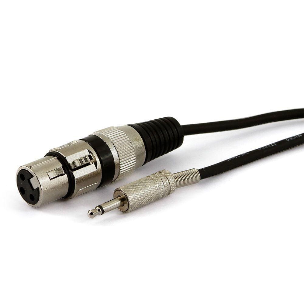 Cabo P2 Mono Para Xlr Femea - 25 Metros