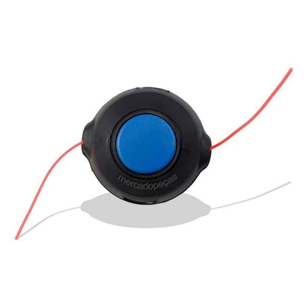 Kit Com Dois Carretel Fio De Nylon Roçadeira Husqvarna 125