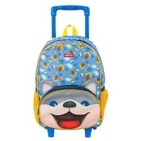 Mochila de Rodinhas Média Sestini Kids X Dog 3 Colorido