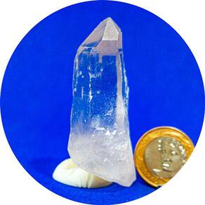 Ponta Cristal Lemúria Bruta Natural Tipo B 65 a 70mm 80g
