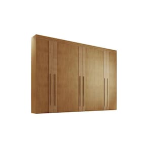 Guarda Roupa Casal 6 Portas 100% MDF - Lucca Premium-Imbuia - Móveis Rufato