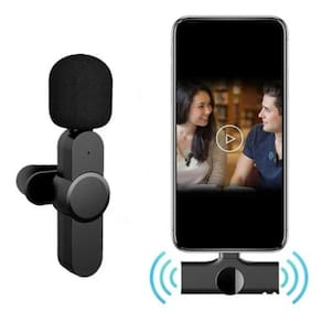 Microfone Para Stream Entrevistas Sem Fio Usbc