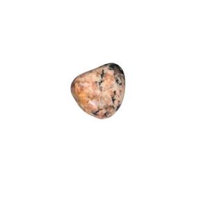 1Un Turmalina Preta No Feldspato Pedra Rolado M 30mm Class A