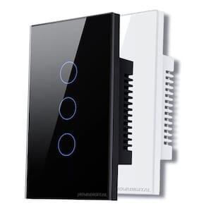 Interruptor Inteligente Touch Wifi 3-Botoes