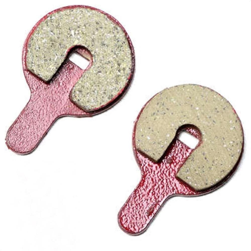 Pastilha De Freio Gts Redonda Media Rasgo E Furo No Centro