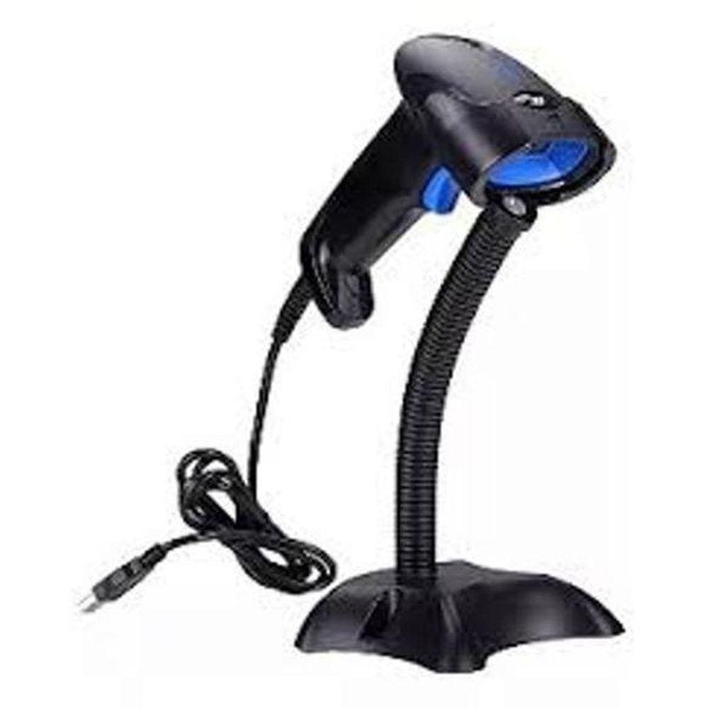 Leitor Cod. Barras C/Suporte Knup C/Fio Kp-1017A+