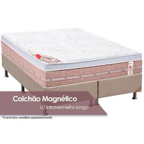 Colchão King Magnético c/ Niponpedic Molas Tecnopedic (193x203x31) - Castor