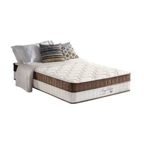 Colchão Solteiro Molas Ensacadas MasterPocket King Best Euro Pillow Brown (88x188x28) - Anjos