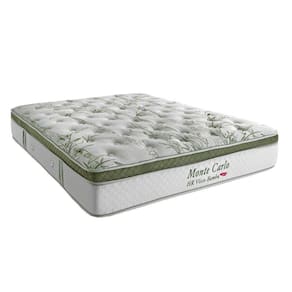 Colchão Casal Molas Ensacadas Visco MasterPocket Monte Carlo Euro Pillow (138x188x33) - Herval