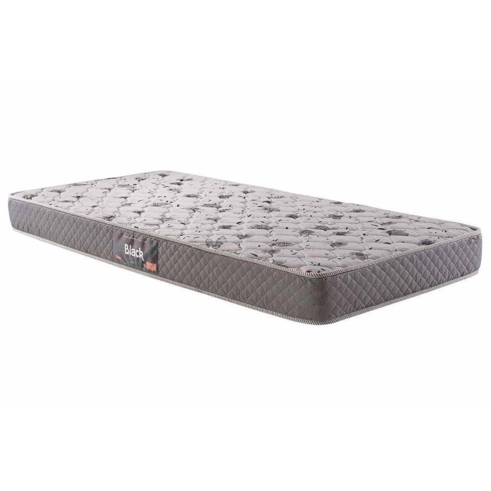 Colchão Solteiro Espuma Compact AG 65 / D28 / Black Double Face (78x188x20) - Herval