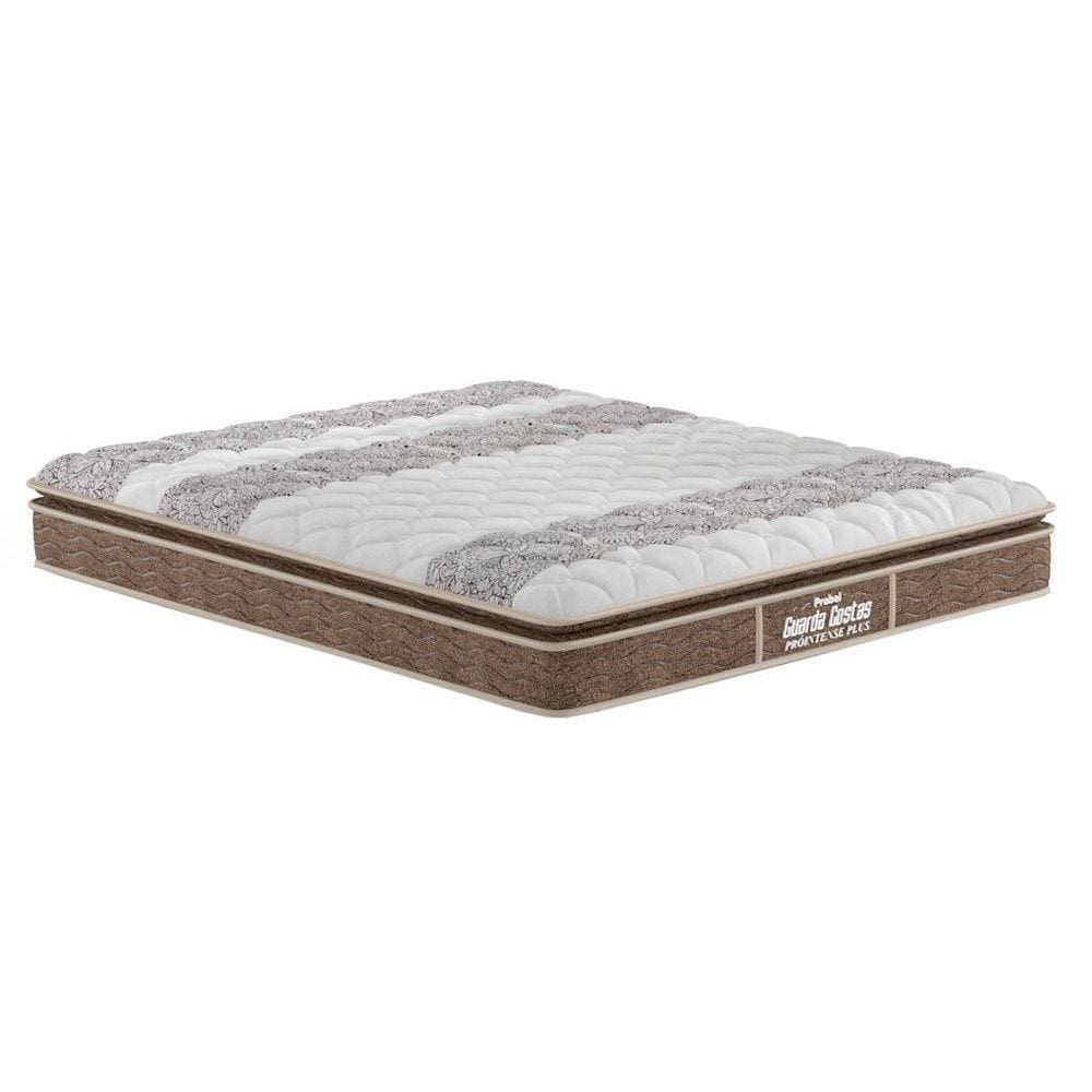 Colchão King D33 / EP / Anatômico Firmepedic Guarda Costas PróIntense Plus Pillow Top Brown (193x203x28) - Probel