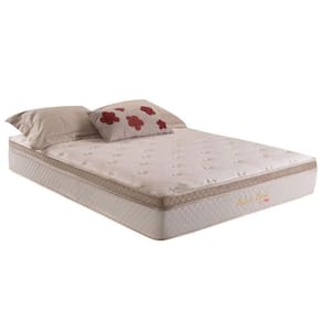 Colchão Queen Molas Ensacadas MasterPocket Pallace Bambu Plus Euro Pillow (158x198x32) - Herval