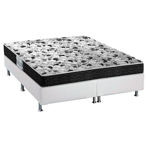 Conjunto Box Queen: Colchão Espuma Probel Advanced + Base CRC Courano White(158x198)