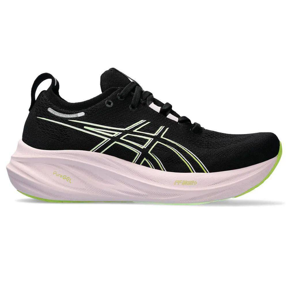 Black best sale asics mens