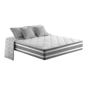 Colchão Casal Molas MasterPocket Ensacadas Duo Sono Double Face Euro Pillow Gray (138x188x30) - Anjos