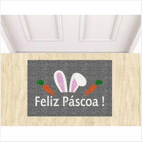 Tapete capacho para páscoa, para decoração muito resistente.