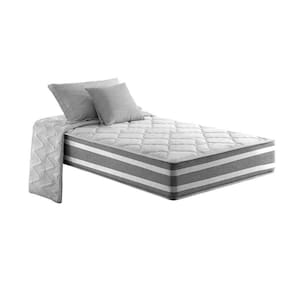 Colchão Solteirão Molas MasterPocket Ensacadas Duo Sono Double Face Euro Pillow Gray (96x203x30) - Anjos