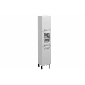 Paneleiro de Cozinha Evidence 7032 3 Portas (1 Vidro) 40cm Branco - Bertolini