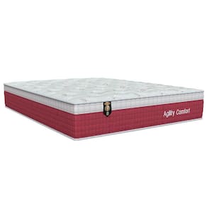 Colchão Casal Molas MasterPocket Ensacadas Agility Confort Euro Pillow (138x188x33) - Orthoflex