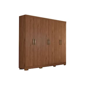 Guarda Roupa 6 Portas e 3 Gavetas Clara Flex Avelã - Panan