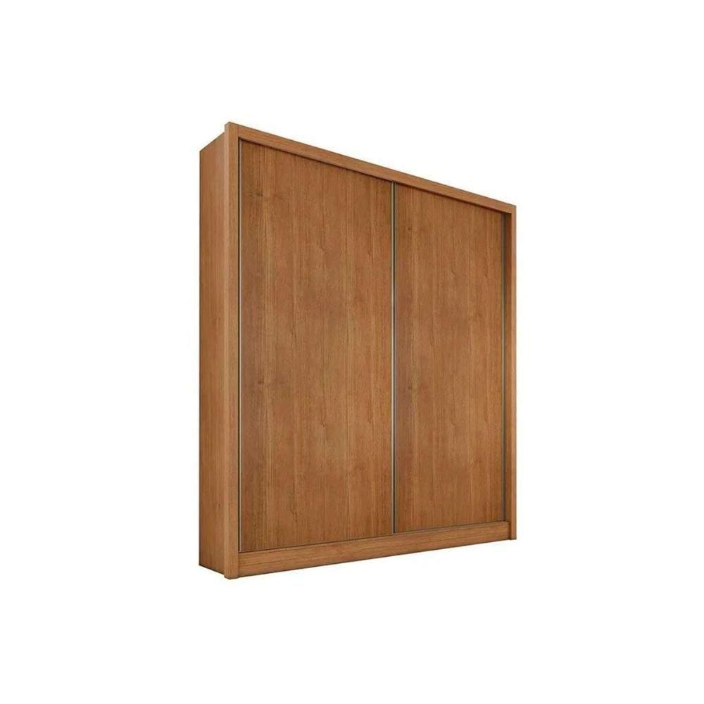 Guarda Roupa Casal 2 Portas de Correr e 3 Gavetas Virtus Plus Freijó Cumaru - Novo Horizonte