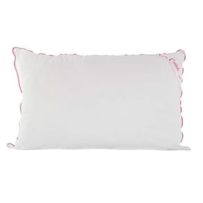 Travesseiro Fibras Siliconadas Amora Rosa Lavável p/Fronha (50x70) - Fibrasca