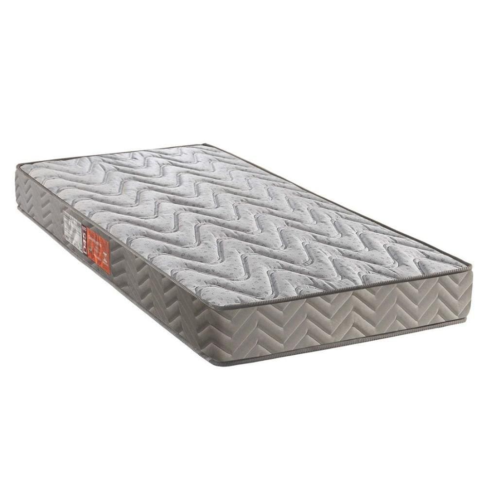 Colchão Solteiro Espuma D45 Pasquale Gray (78x188x20) - Paropas