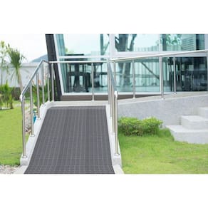 Piso Laminado Emborrachado 2 Mm Moeda Rolo 1,3x15m - caixa com 19m2 - Cinza