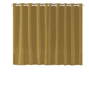 Cortina Microfibra 2,00M X 1,60M - Mostarda