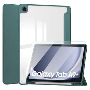 Capa Case Com Slot + Vidro Para Tablet Samsung A9+ 11 X210