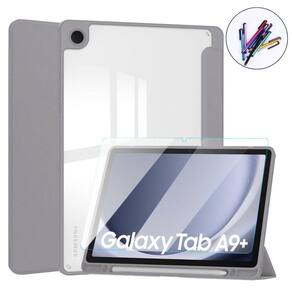 Capa Acrílico + Vidro + Caneta Para Tab Samsung A9+ 11 X210
