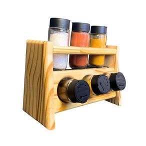 Porta Temperos Gibraltar 6 Potes 100Ml Organize Sua Cozinha