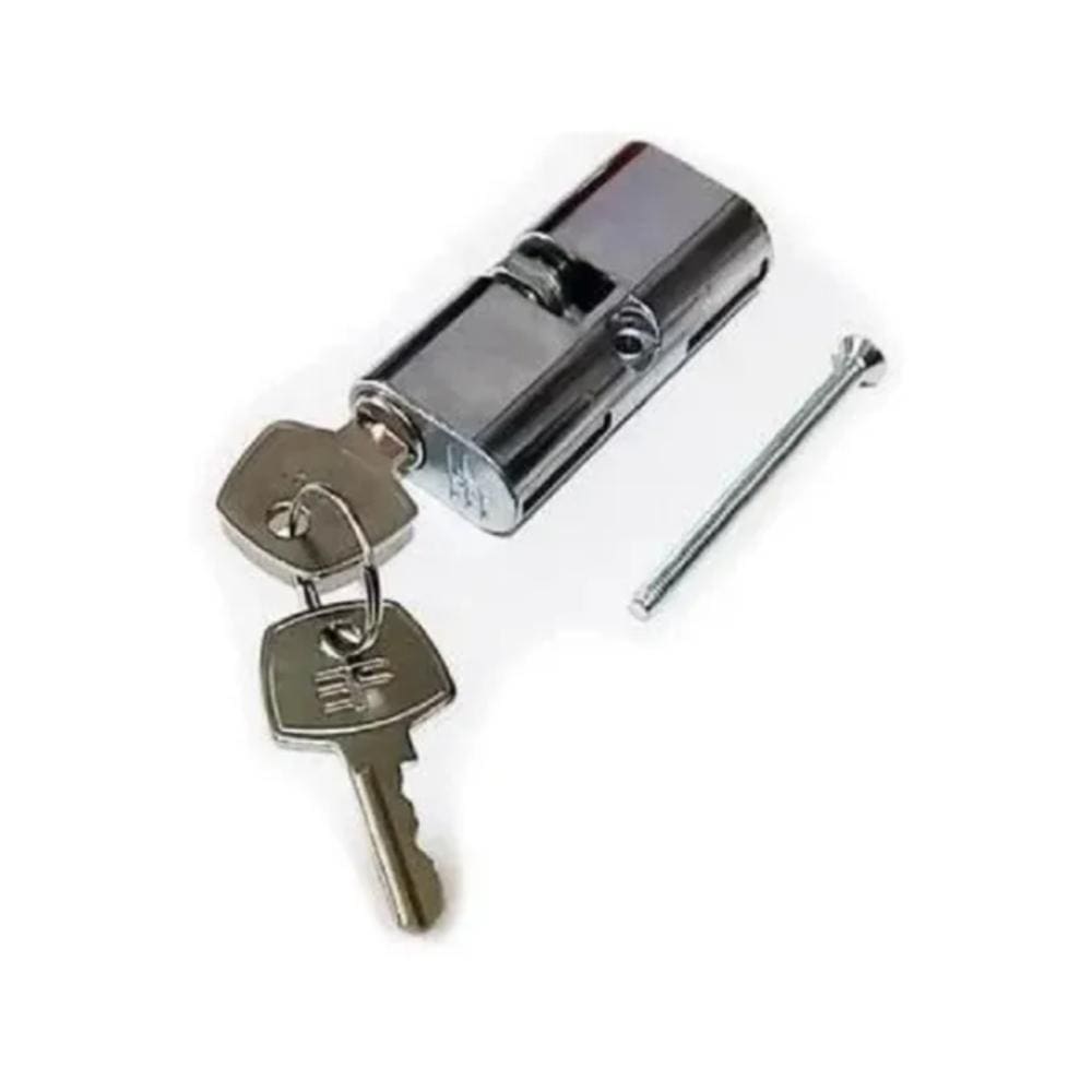 Cilindro Miolo Para Fechadura Haga H1000 Cromado Grosso