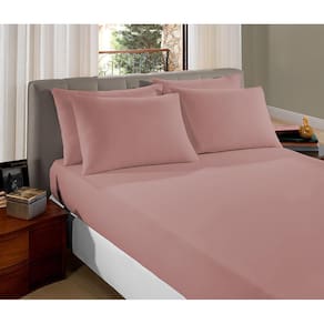 Jogo de Cama - Malha - Queen Size - 3 Peças - 100% Algodão - Fio 30/1 Penteado - Sul Brasil