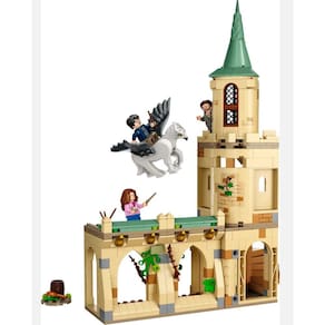 Conjunto de brinquedos Harry Potter Hogwarts Courtyard Sirius`s Rescue