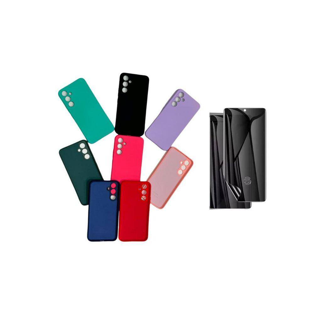 Capa Compatível Para Samsung S24 Ultra + Pel. Gel Privativa