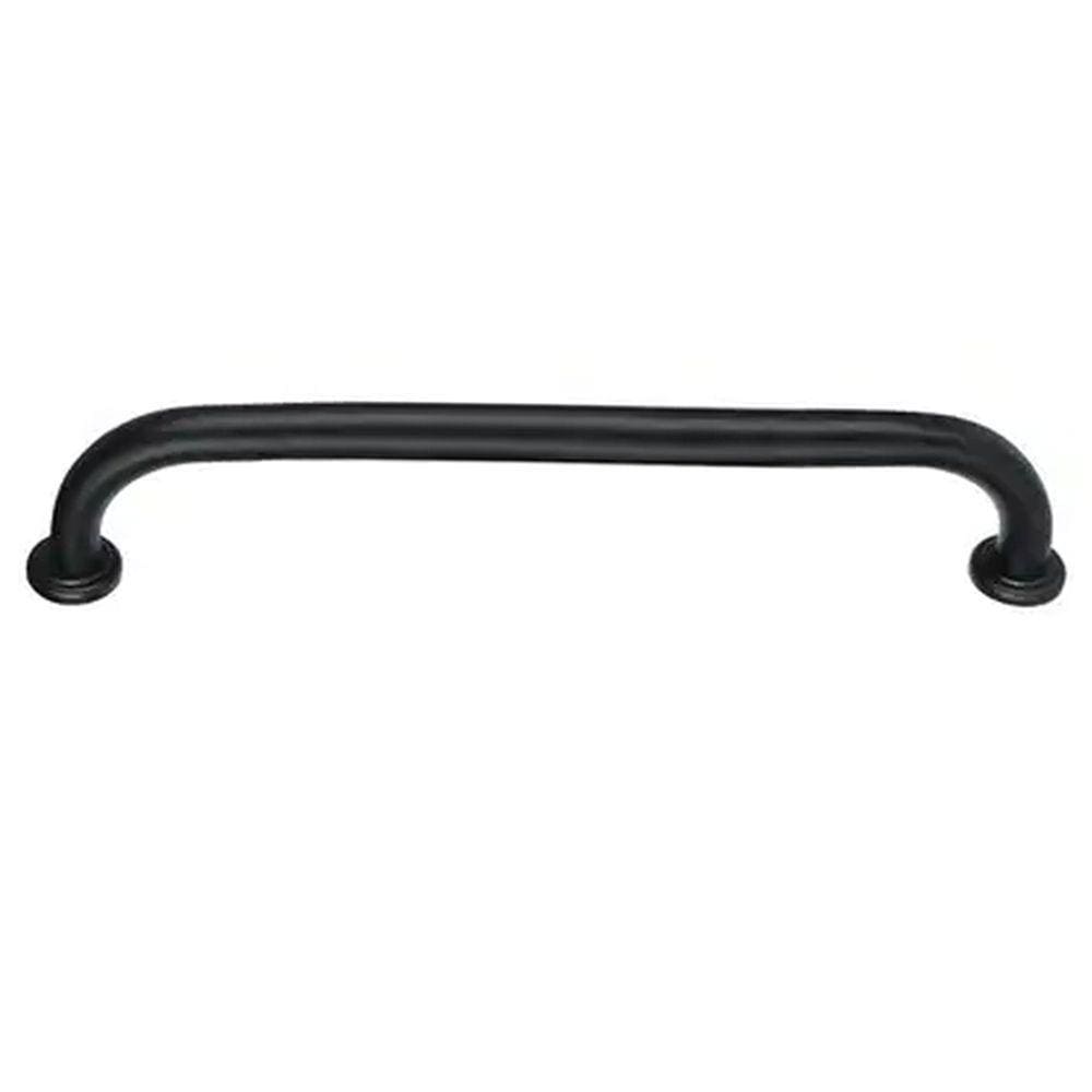 Alça De Apoio Barra 70cm Inox Preto Acessibilidade Idoso Cadeirante Gestante Banheiro Box Segurança